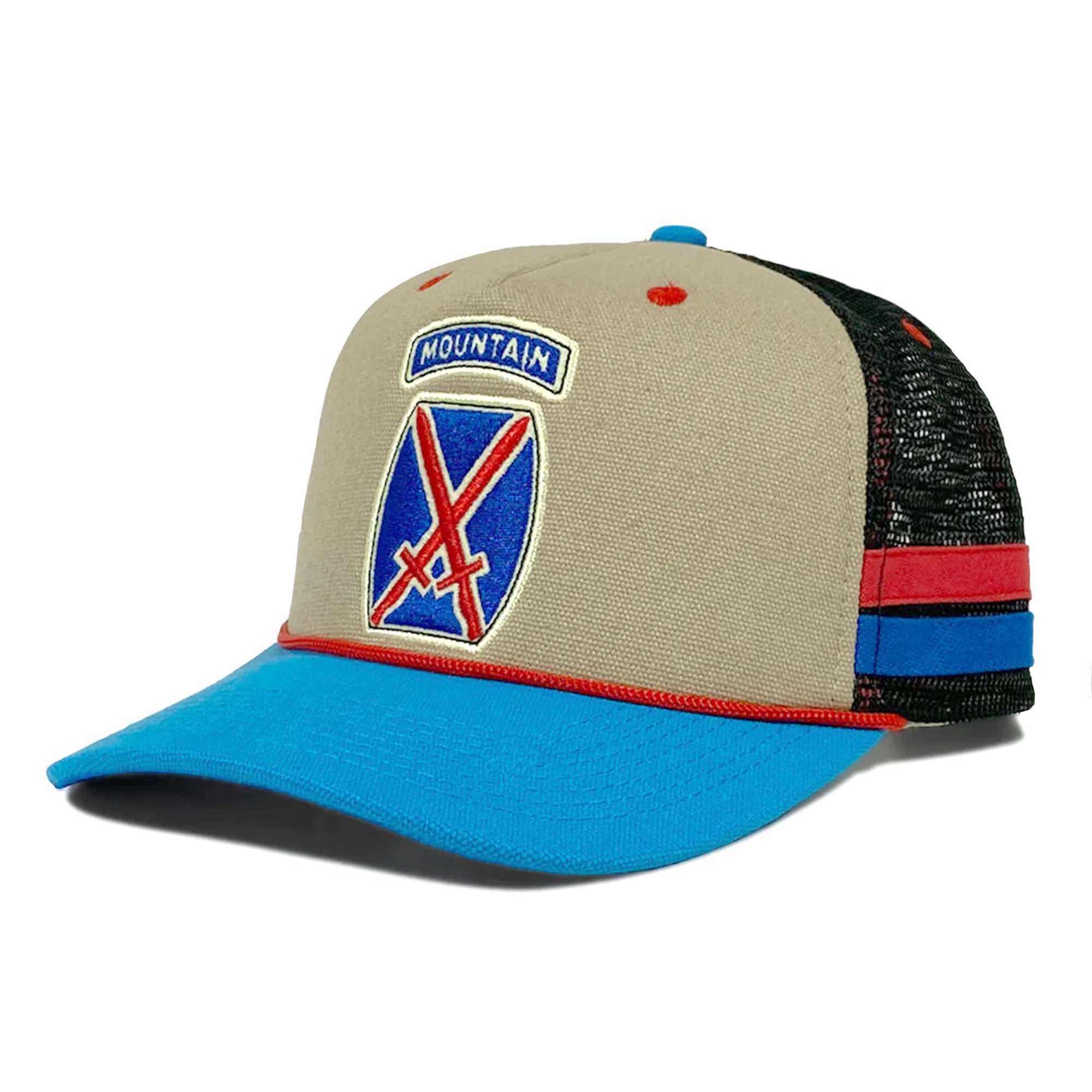 10th Mountain Division Ranger Trucker Hat