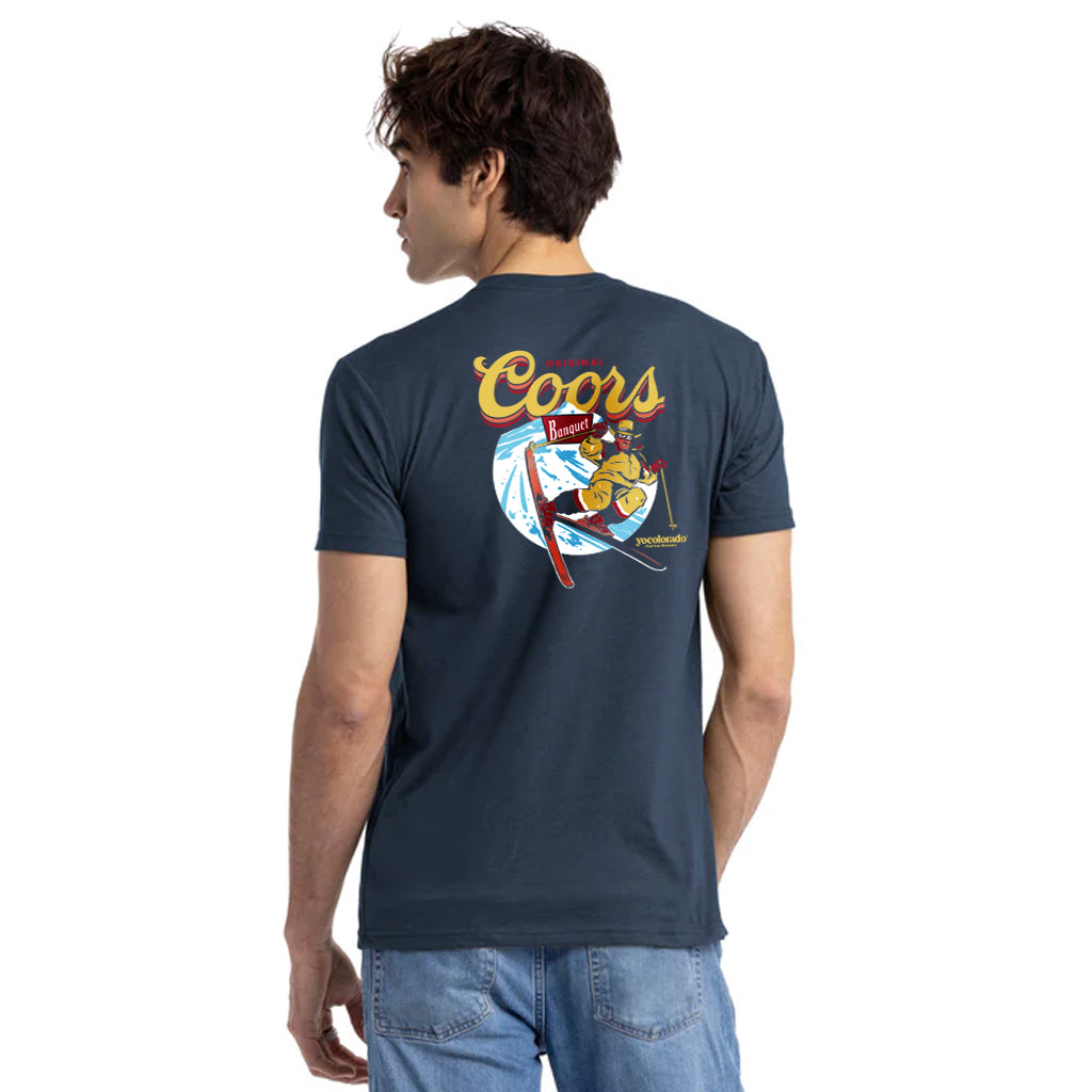 Unisex Coors Banquet x YoColorado On The Slopes T-Shirt - LIMITED EDITION