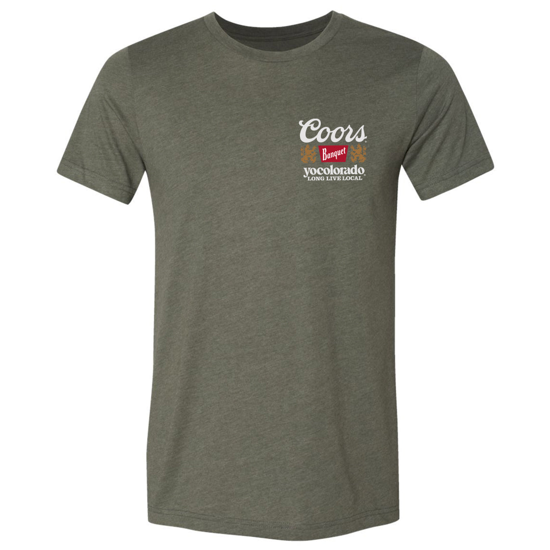 Coors Banquet x YoColorado Campfire Crew Unisex T-Shirt