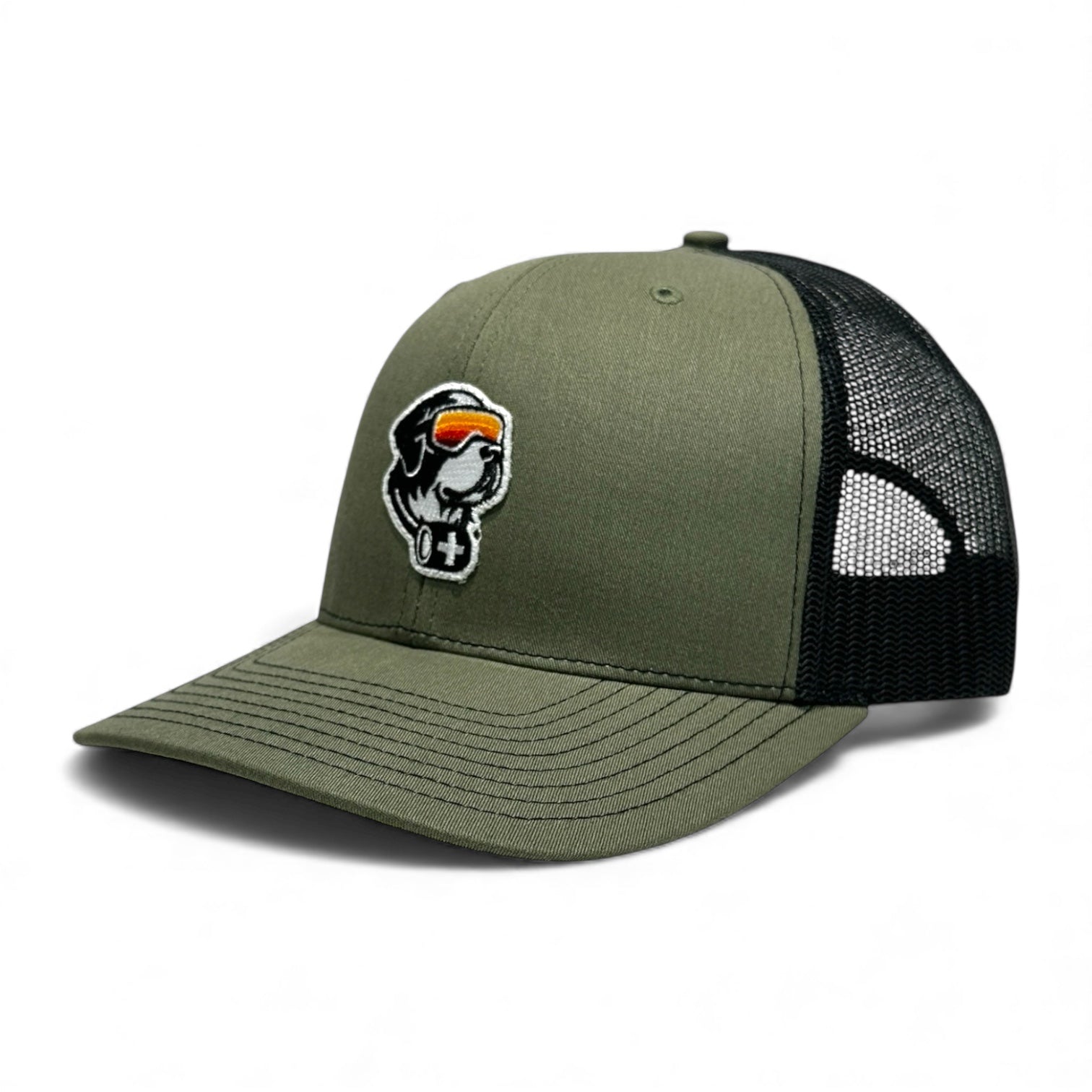 NSP Blizz the “Pawtrol” Dog Trucker Hat in Alpine Green