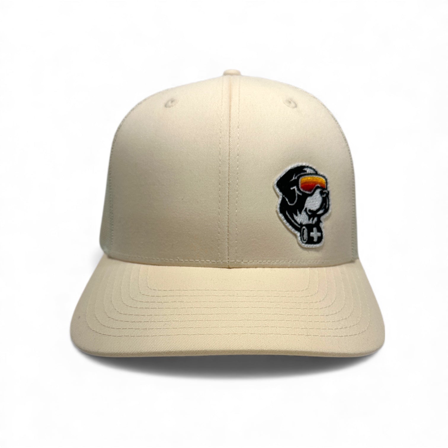 NSP Blizz the “Pawtrol” Dog Trucker Hat in Winter White