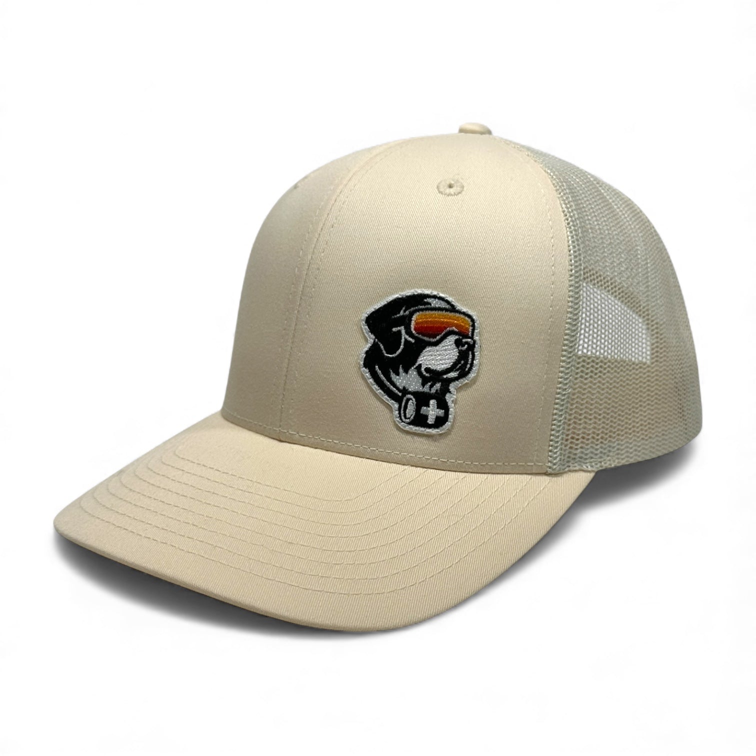 NSP Blizz the “Pawtrol” Dog Trucker Hat in Winter White