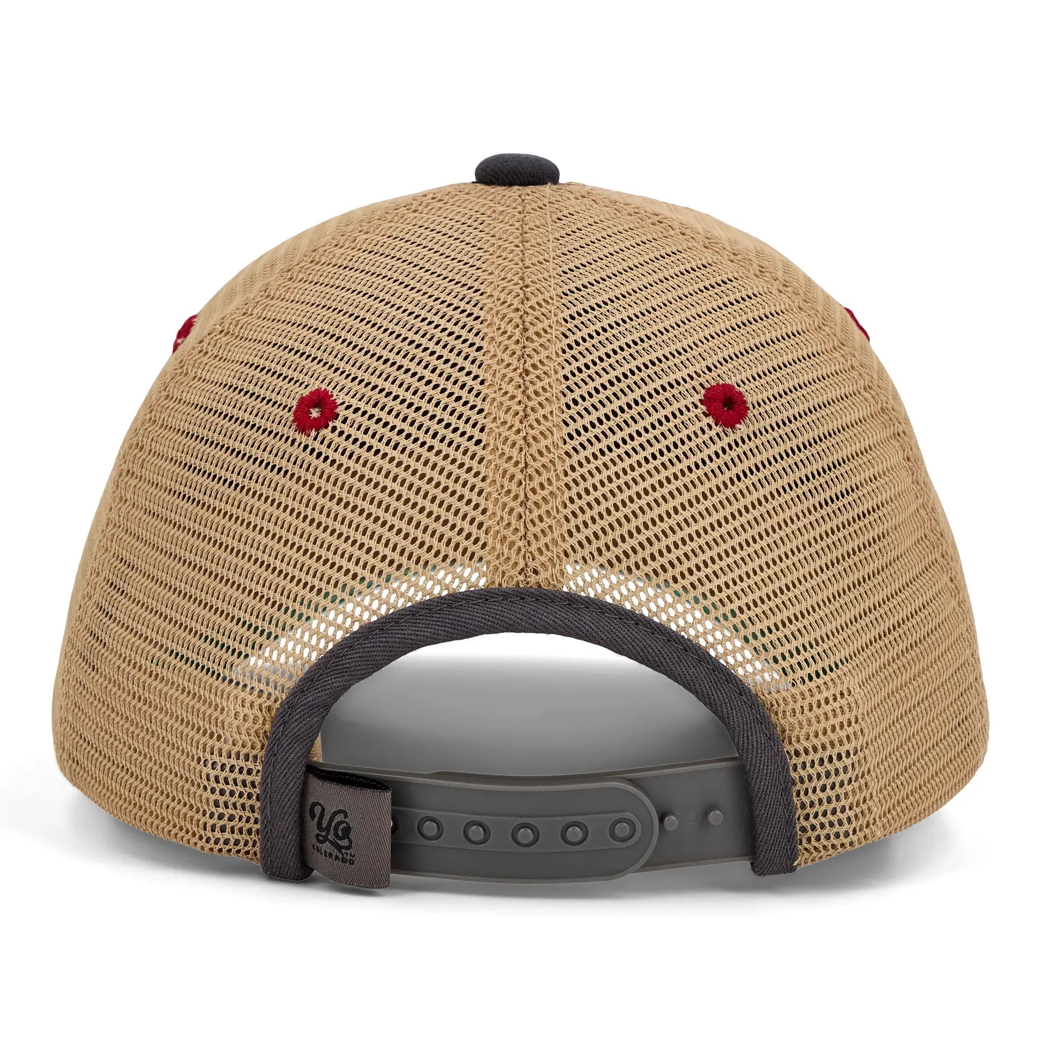 Vintage Denim Flag Patch Trucker Hat