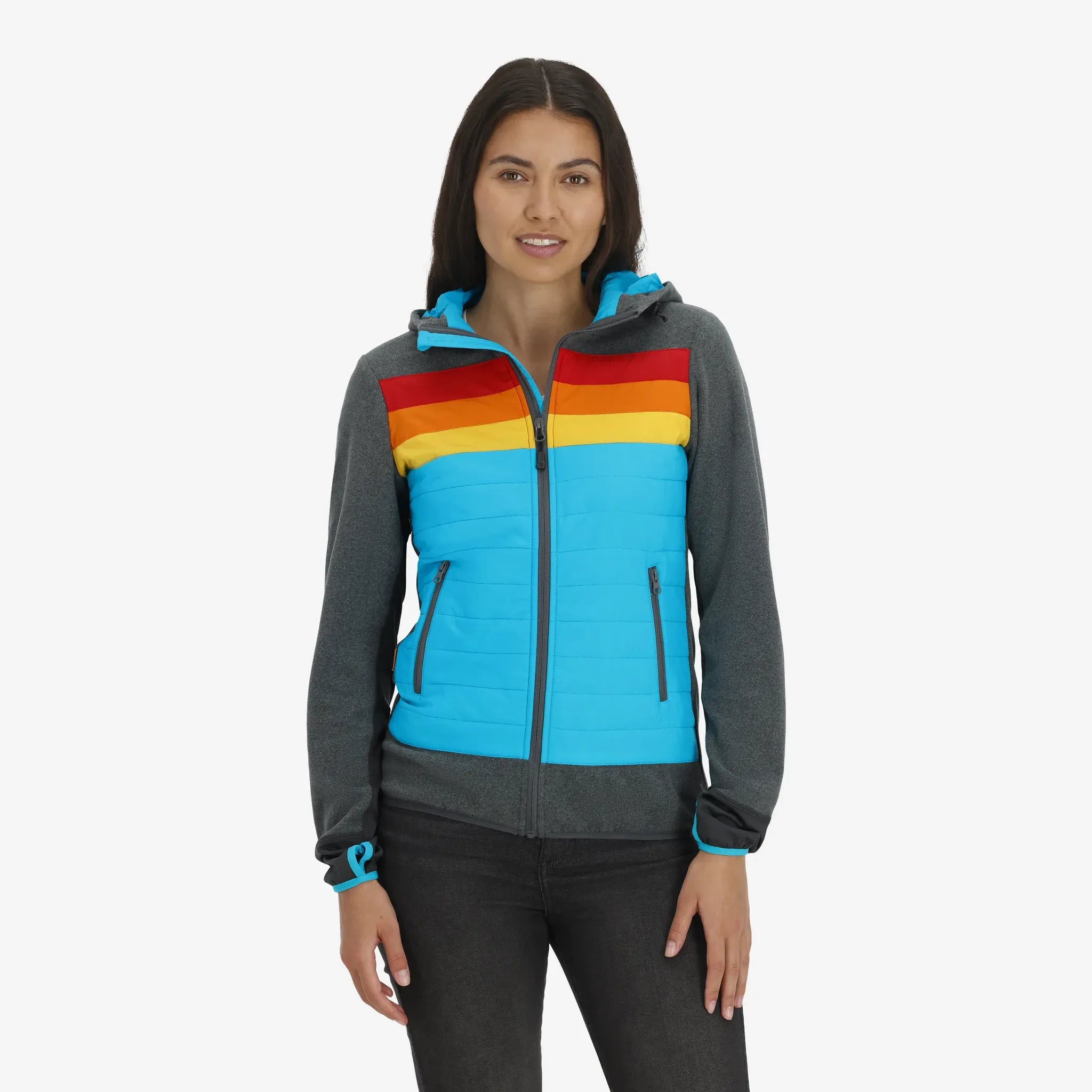 Women's Momentum Polartec® Fleece Jacket in Cinder