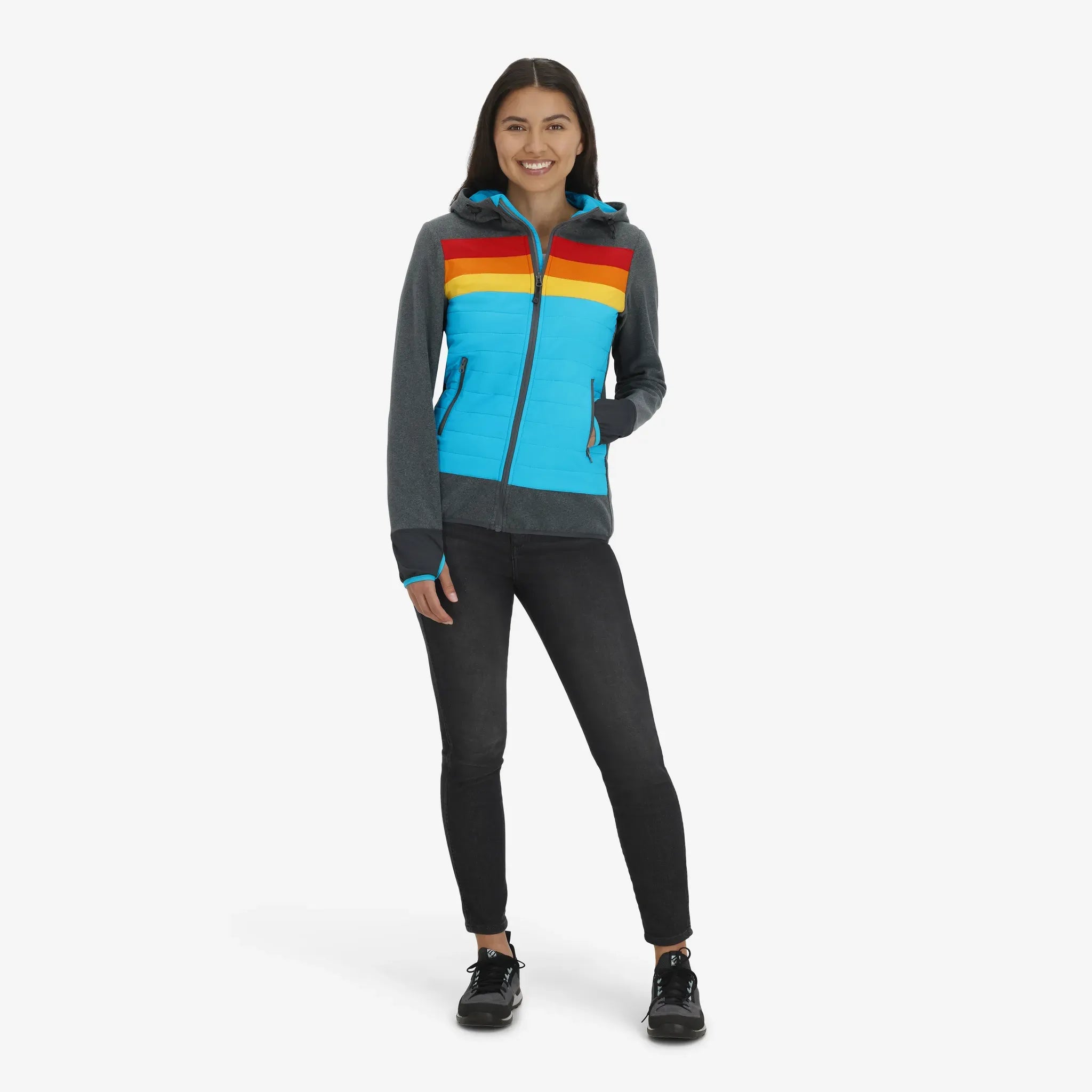 Women's Momentum Polartec® Fleece Jacket in Cinder