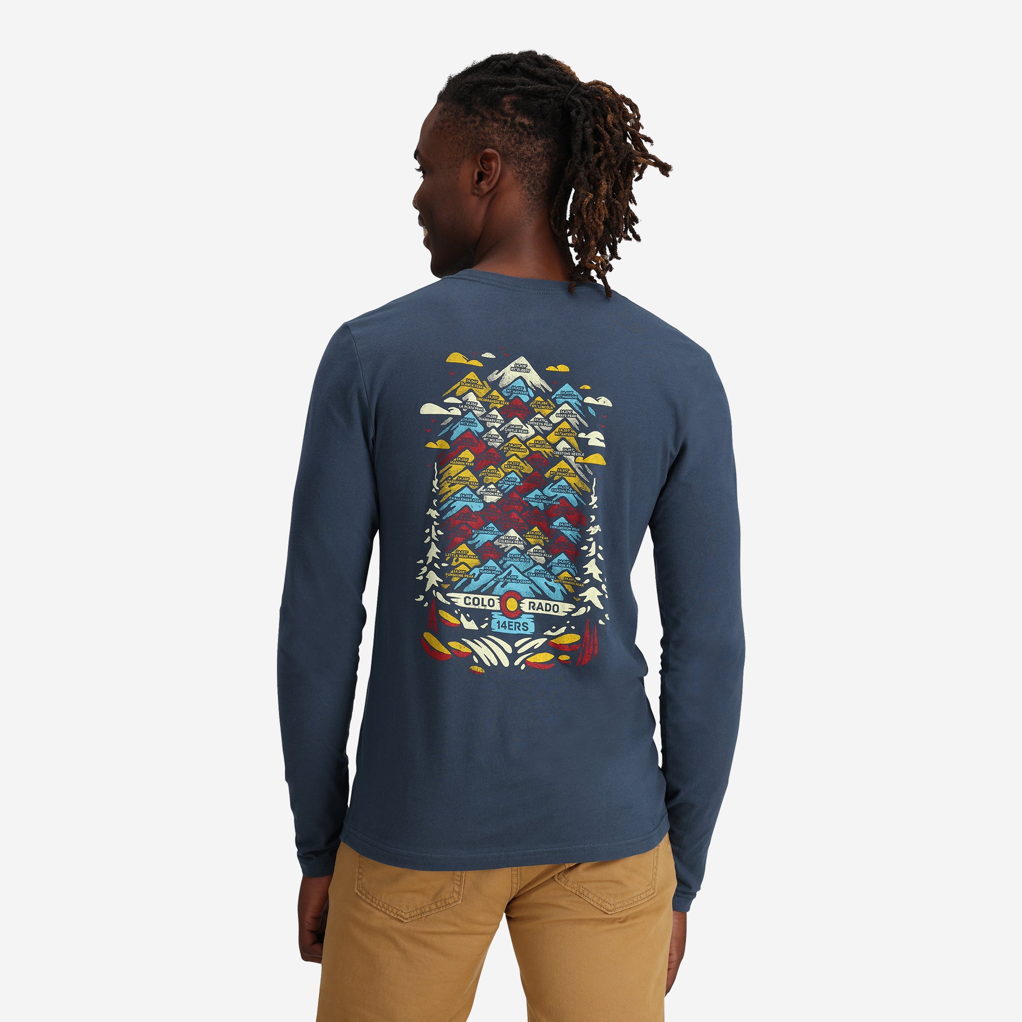 Unisex Colorado 14ers Long Sleeve Shirt