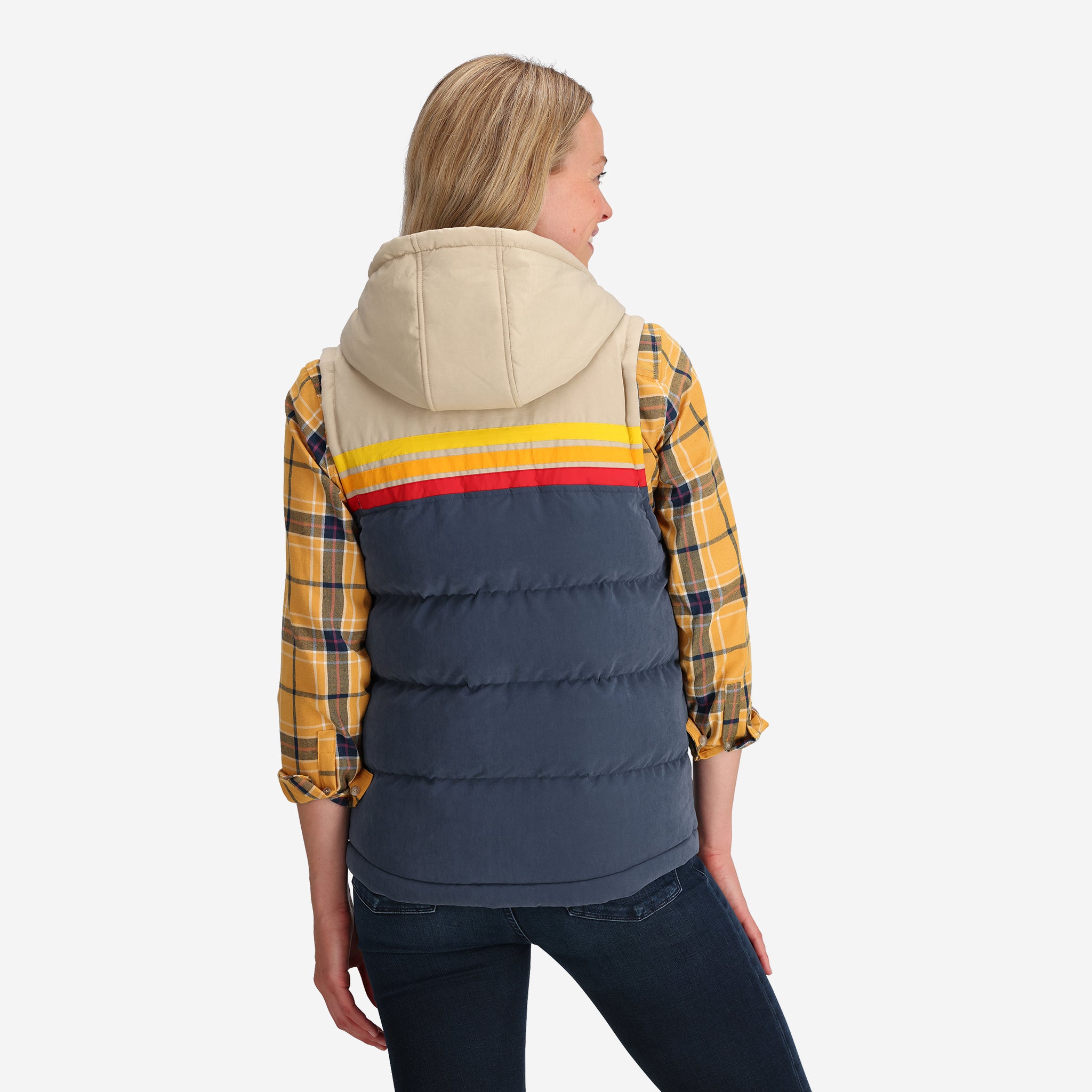 Unisex Epic Fader Puffer Hooded Vest