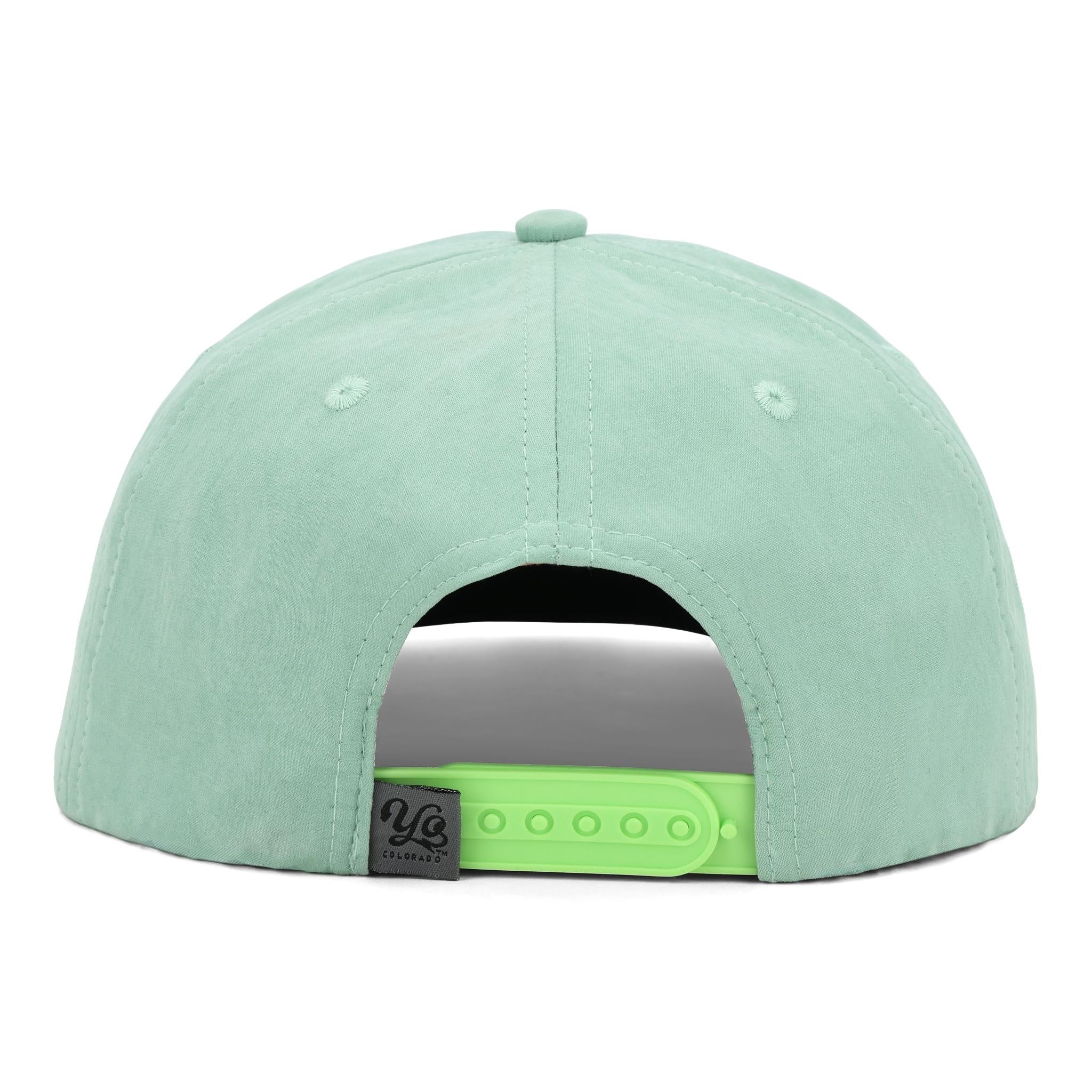 Mountain C Rope Hat in Teal