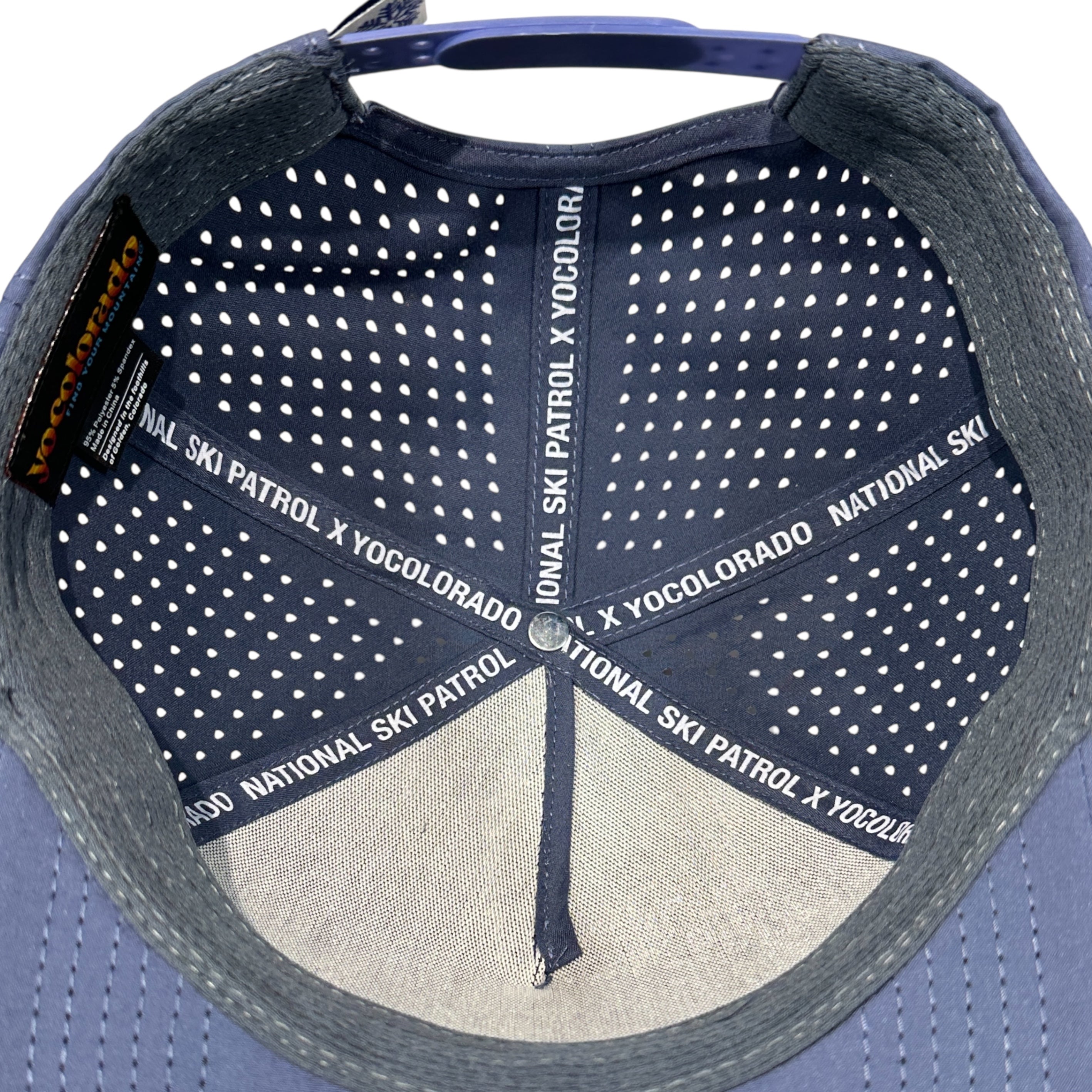 NSP Fresh Tracks Performance Hat in Powder Blue