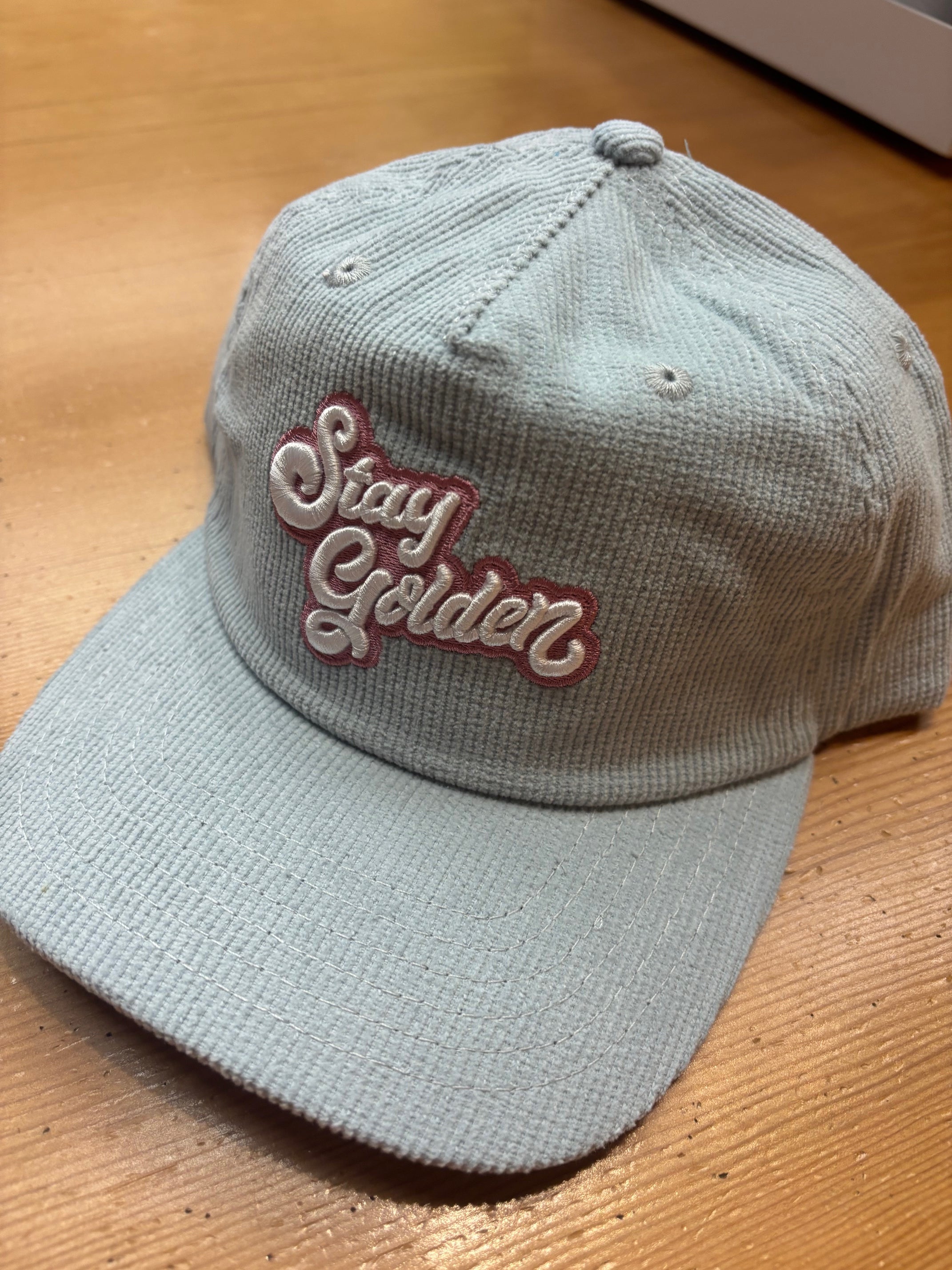 Stay Golden Corduroy Hat