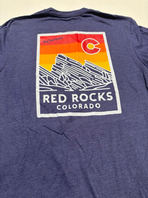 Red Rocks Fader Unisex T-Shirt