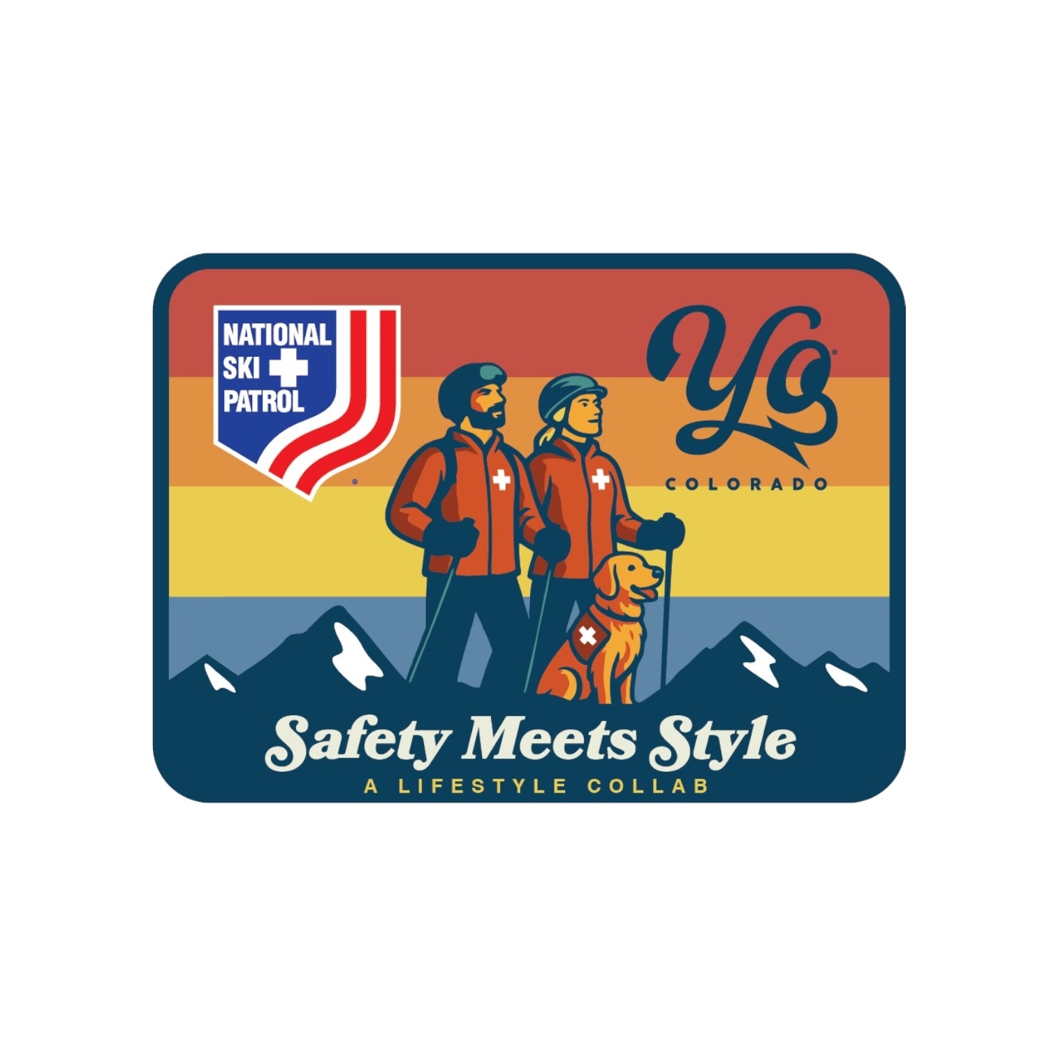 NSP Safety Meets Style Sticker