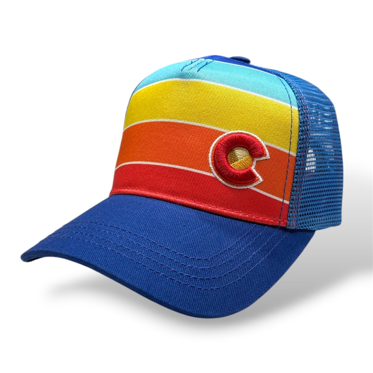 Lil' Fit Rainbow Fader Trucker Hat