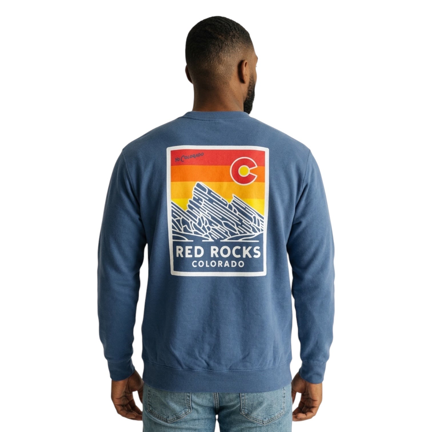 Red Rocks Fader Sweatshirt
