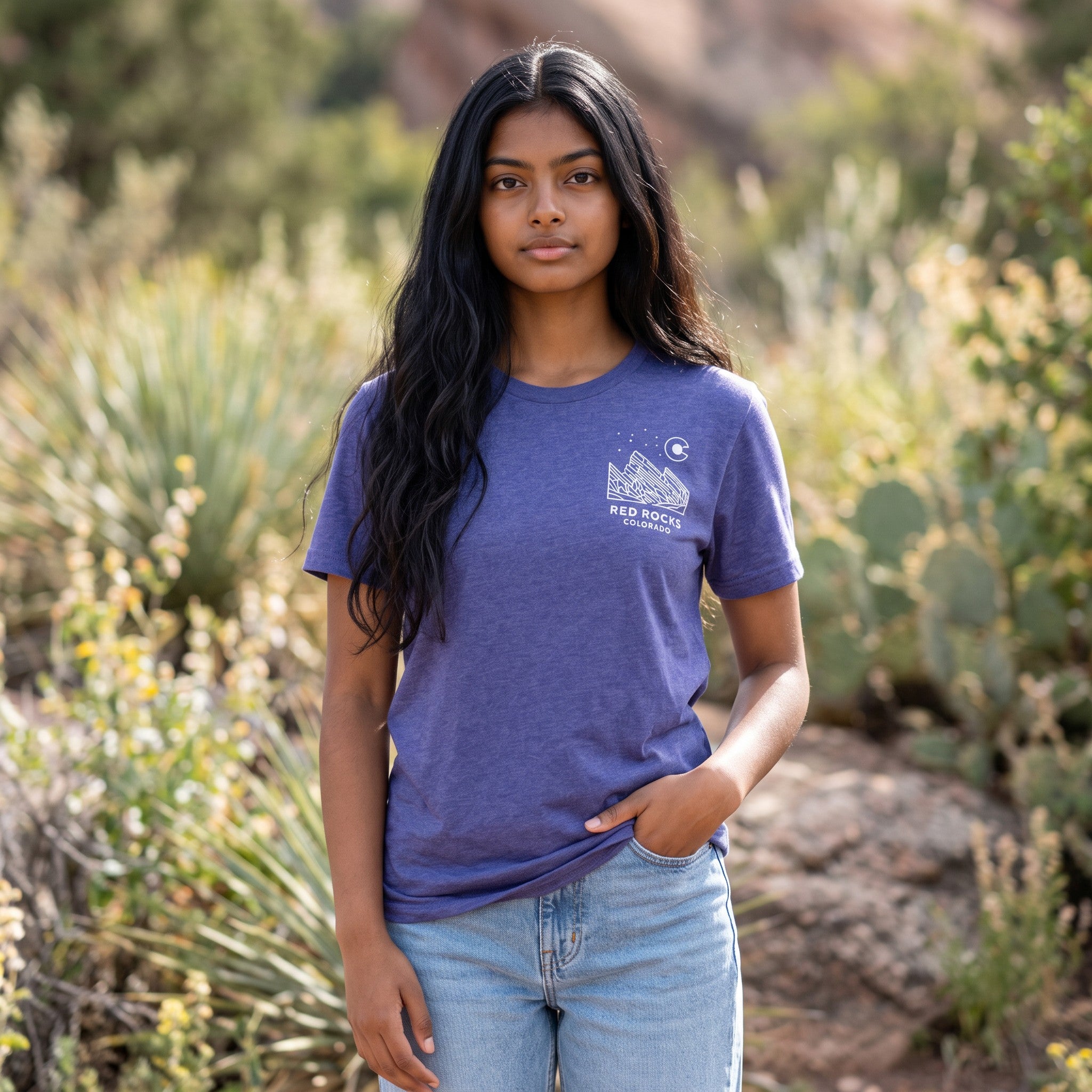 Red Rocks Fader Unisex T-Shirt