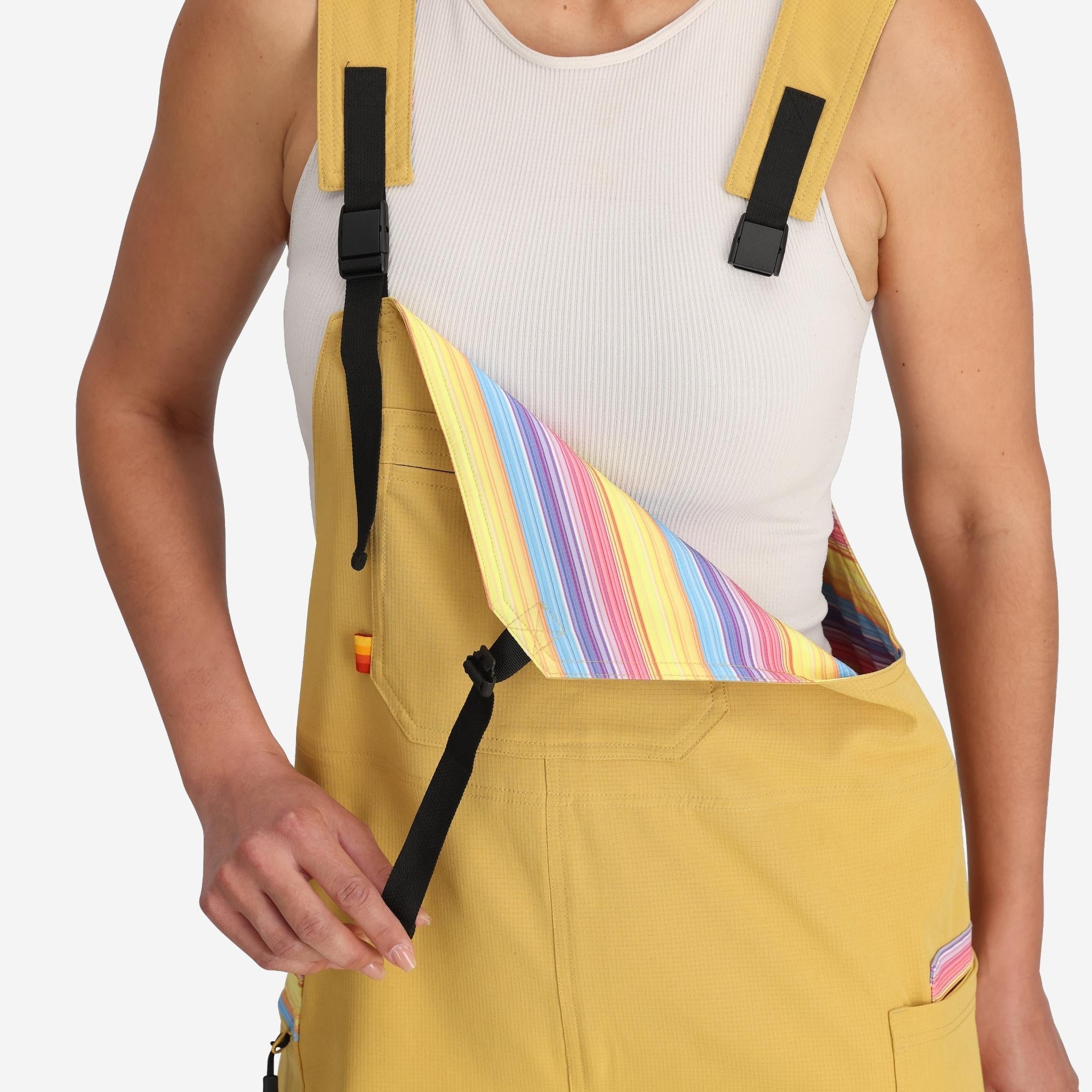 Women's Serape All Day Overalls in Sun