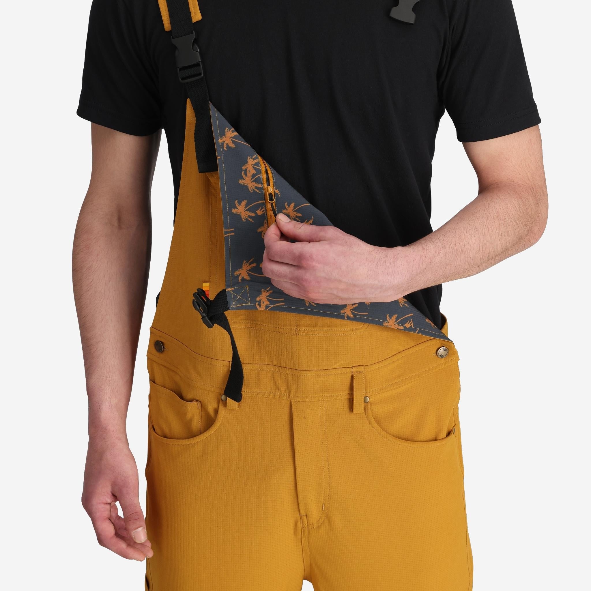 Men's Jethro Overall in Goldenrod