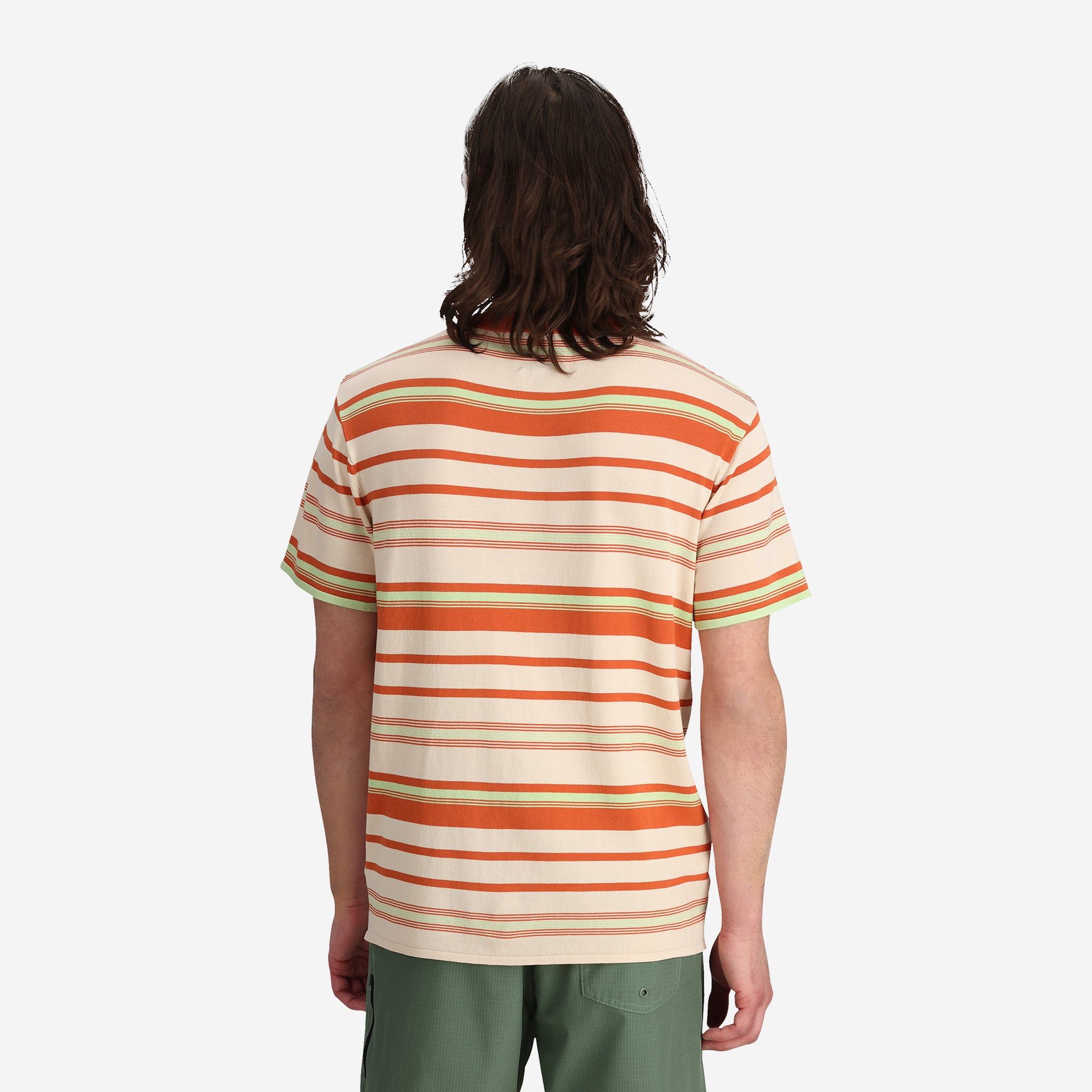 Men's Voyager Knit Tee in Sand