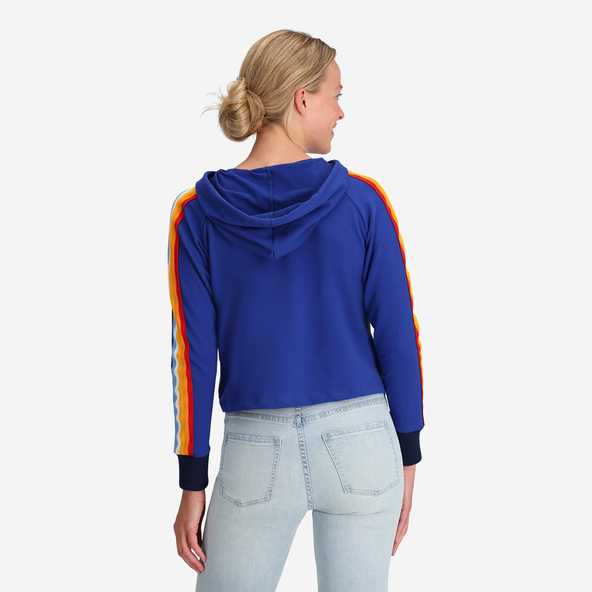 Santa Monica Cropped Hoodie