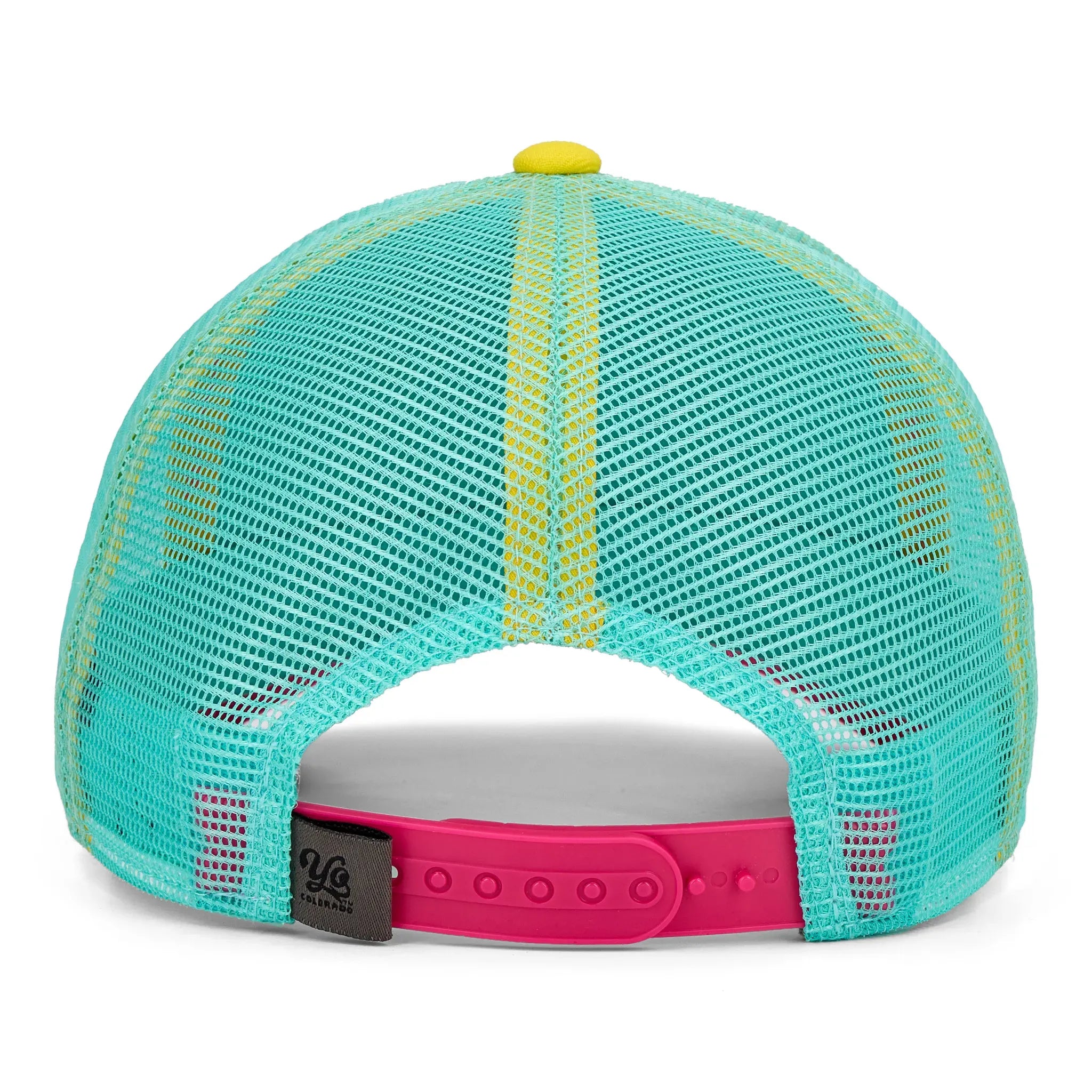 Turquoise Lake Fader Trucker Hat