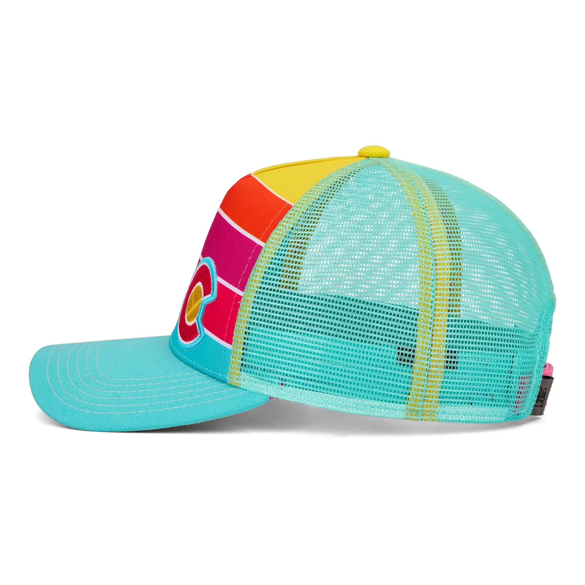Turquoise Lake Fader Trucker Hat