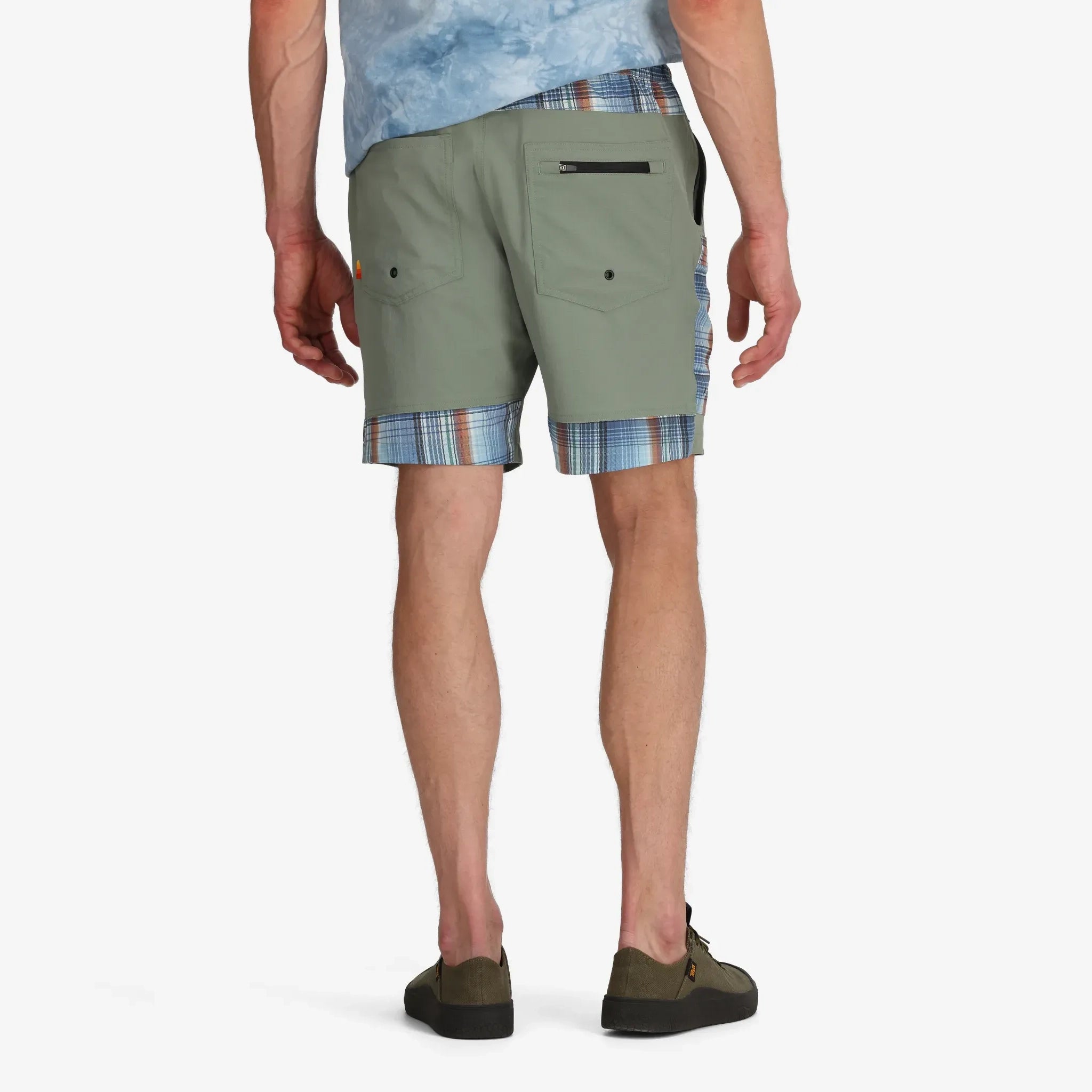 Men's Wayfinder Plaid Hybrid Shorts