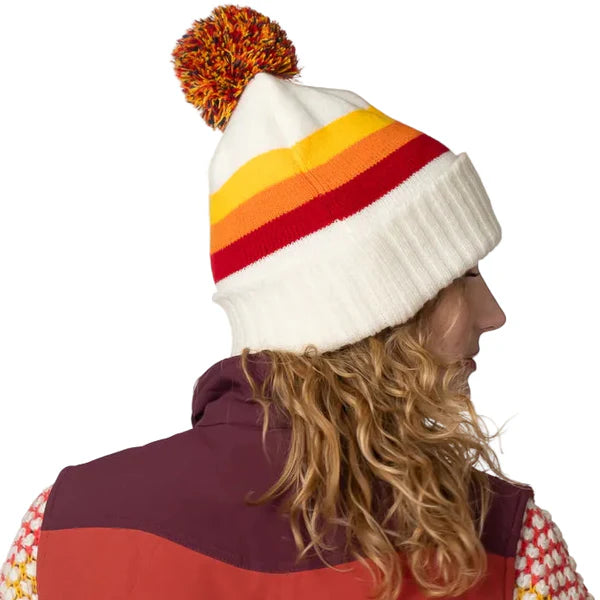NSP Hardpack Grid Fleece Hoodie and Snowglow Beanie Bundle