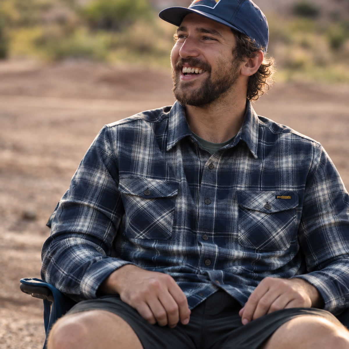 Men's Turmaline Flannel Button Up