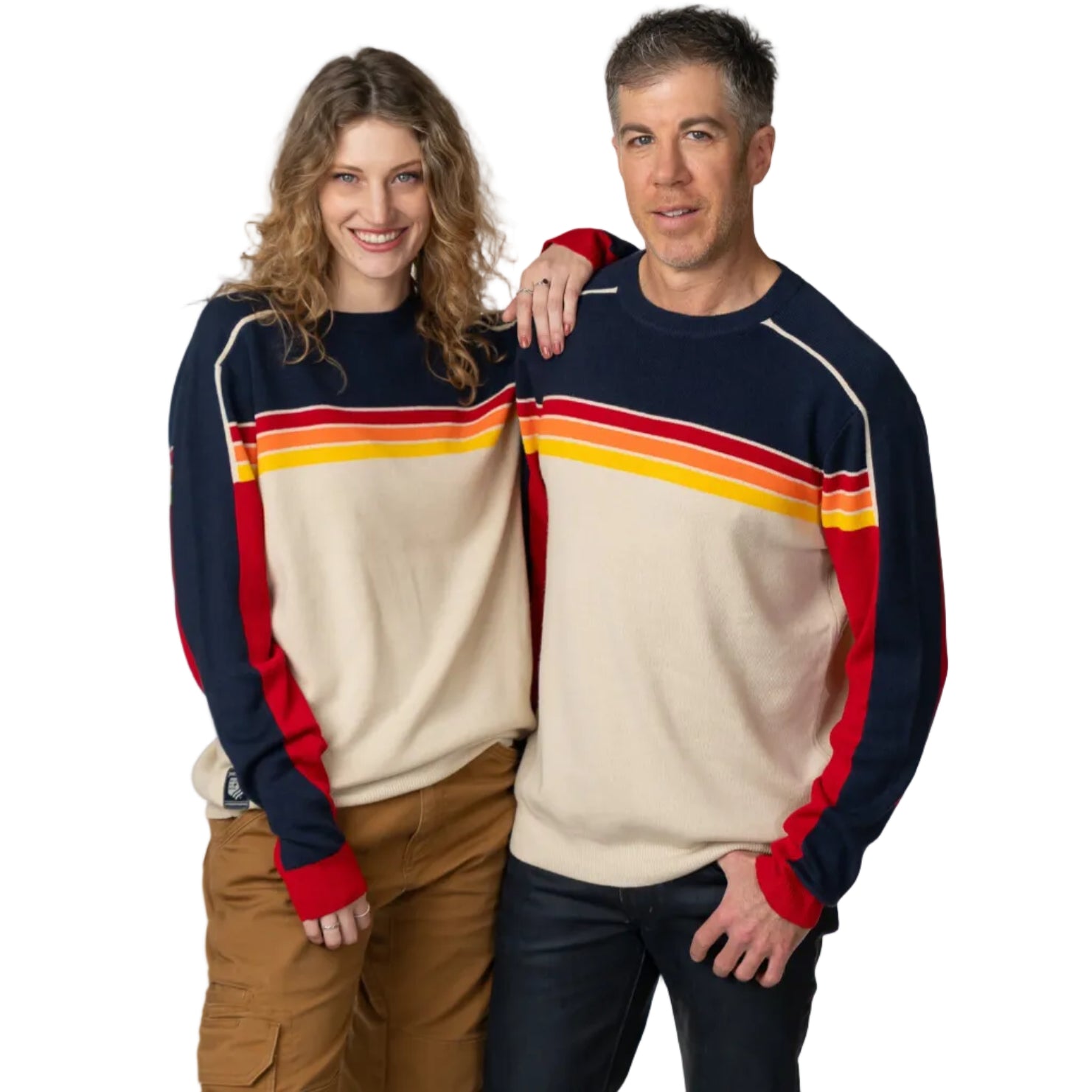NSP Unisex Last Run Vintage Ski Sweater