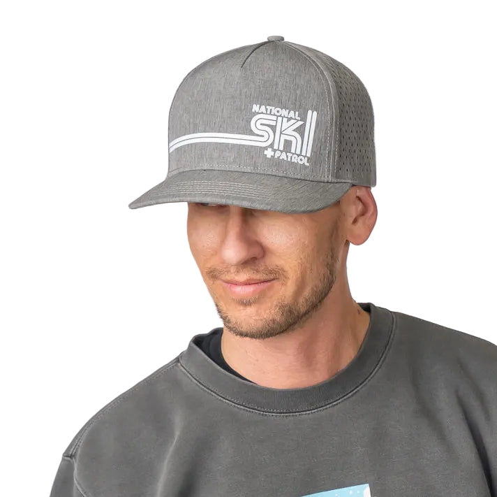 NSP Fresh Tracks Performance Hat in Glacier Gray