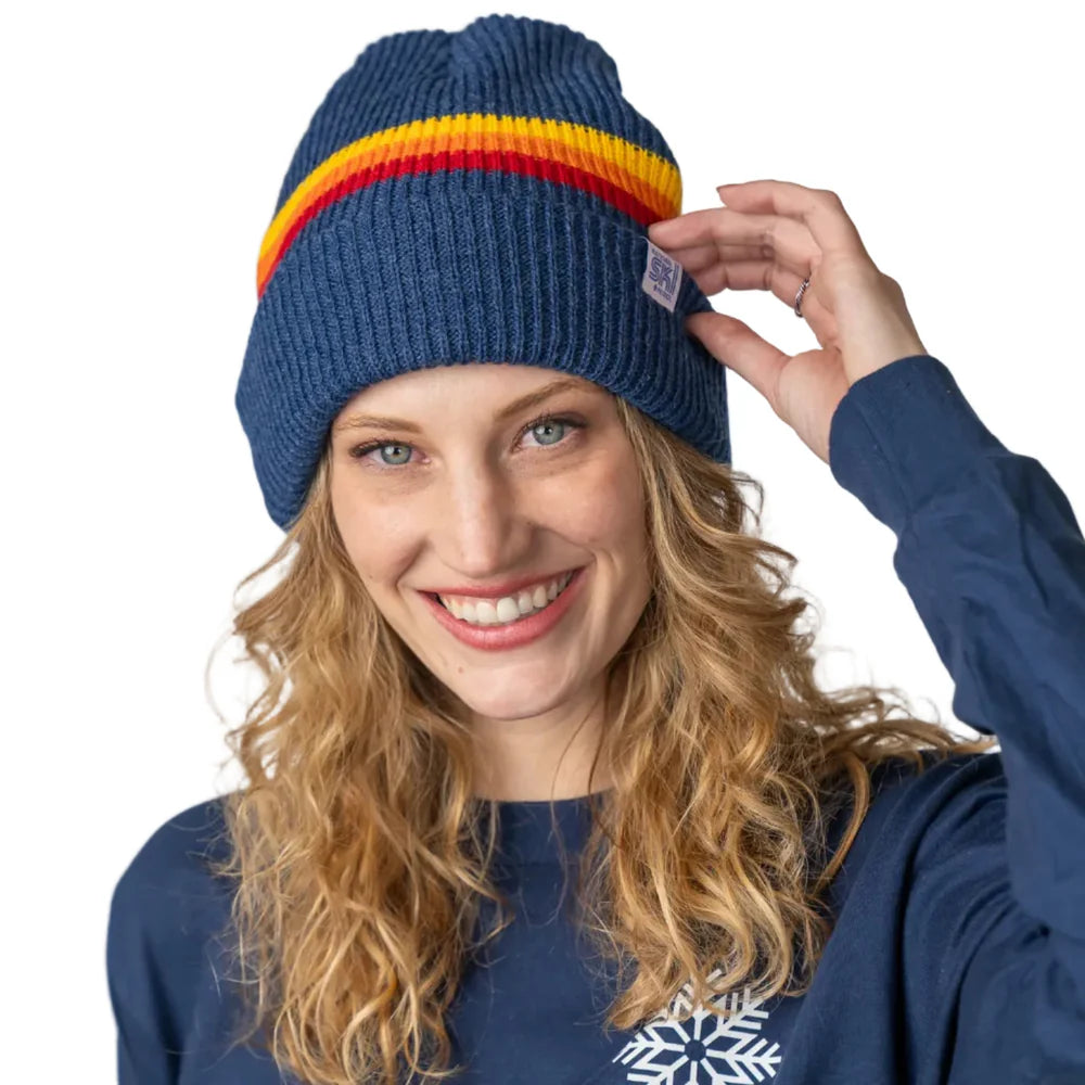 NSP Hardpack Grid Fleece Hoodie and Legacy Fader Beanie Bundle