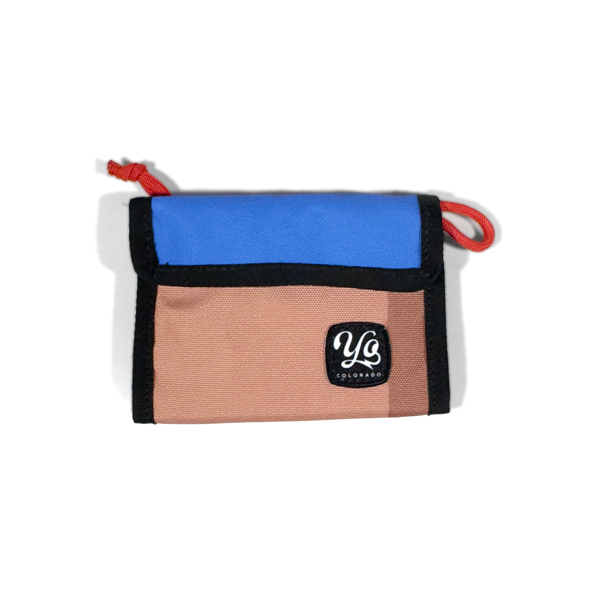 Summit Wallet Upcycled Trifold Velcro Wallet