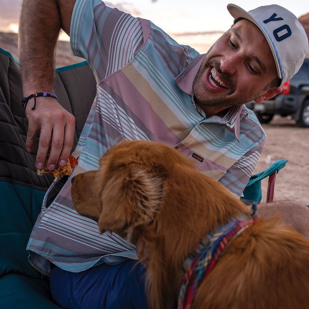 Men's Enduro Boardwalk Stripe Tech Shirt - RECYCLED