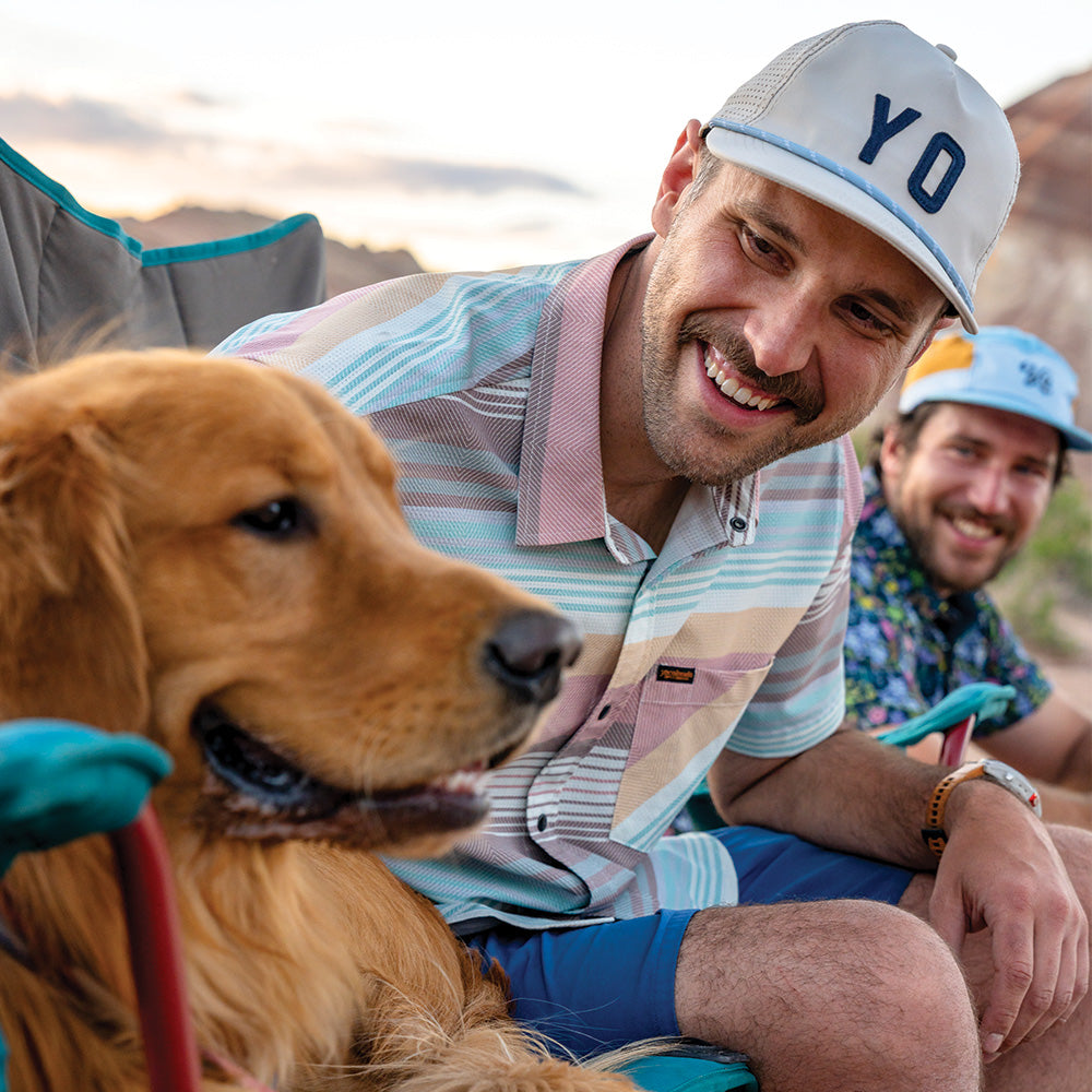 Men's Enduro Boardwalk Stripe Tech Shirt - RECYCLED