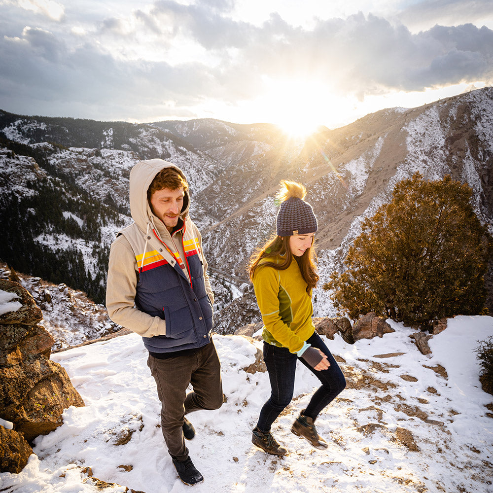Unisex Epic Fader Puffer Hooded Vest