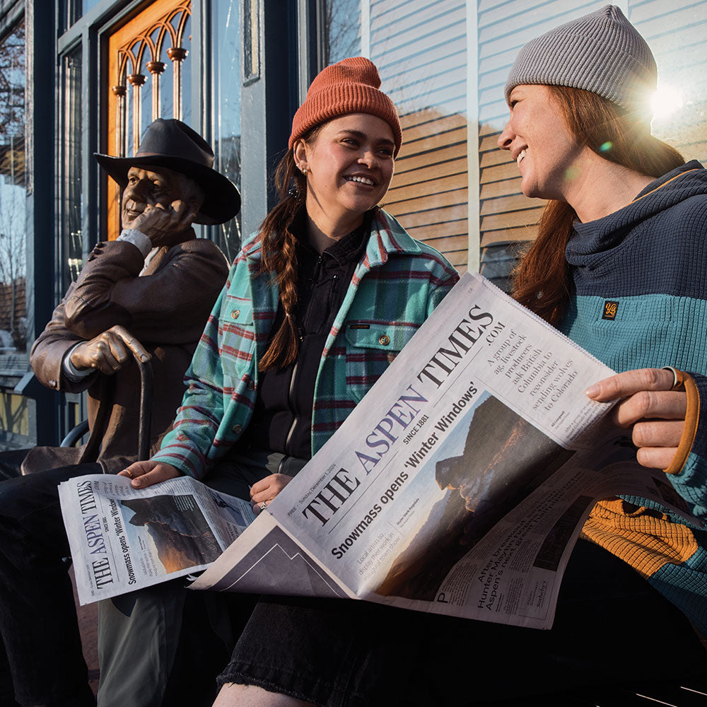 Women's Glenwood Plaid Fleece Button Up in Turquoise