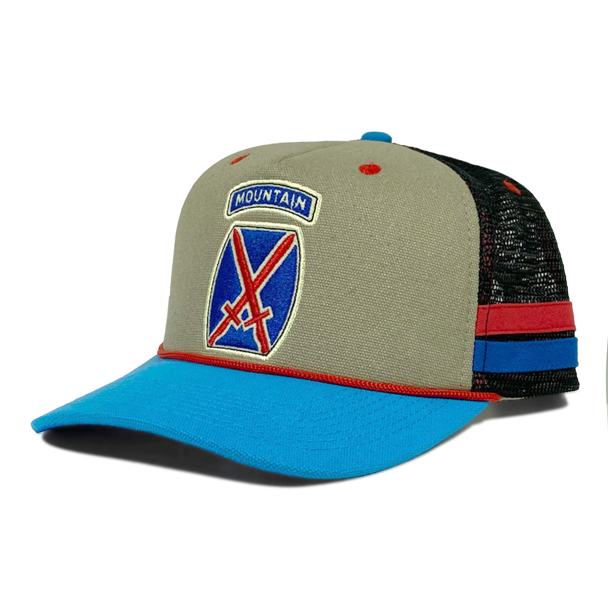 10th Mountain Division Ranger Trucker Hat
