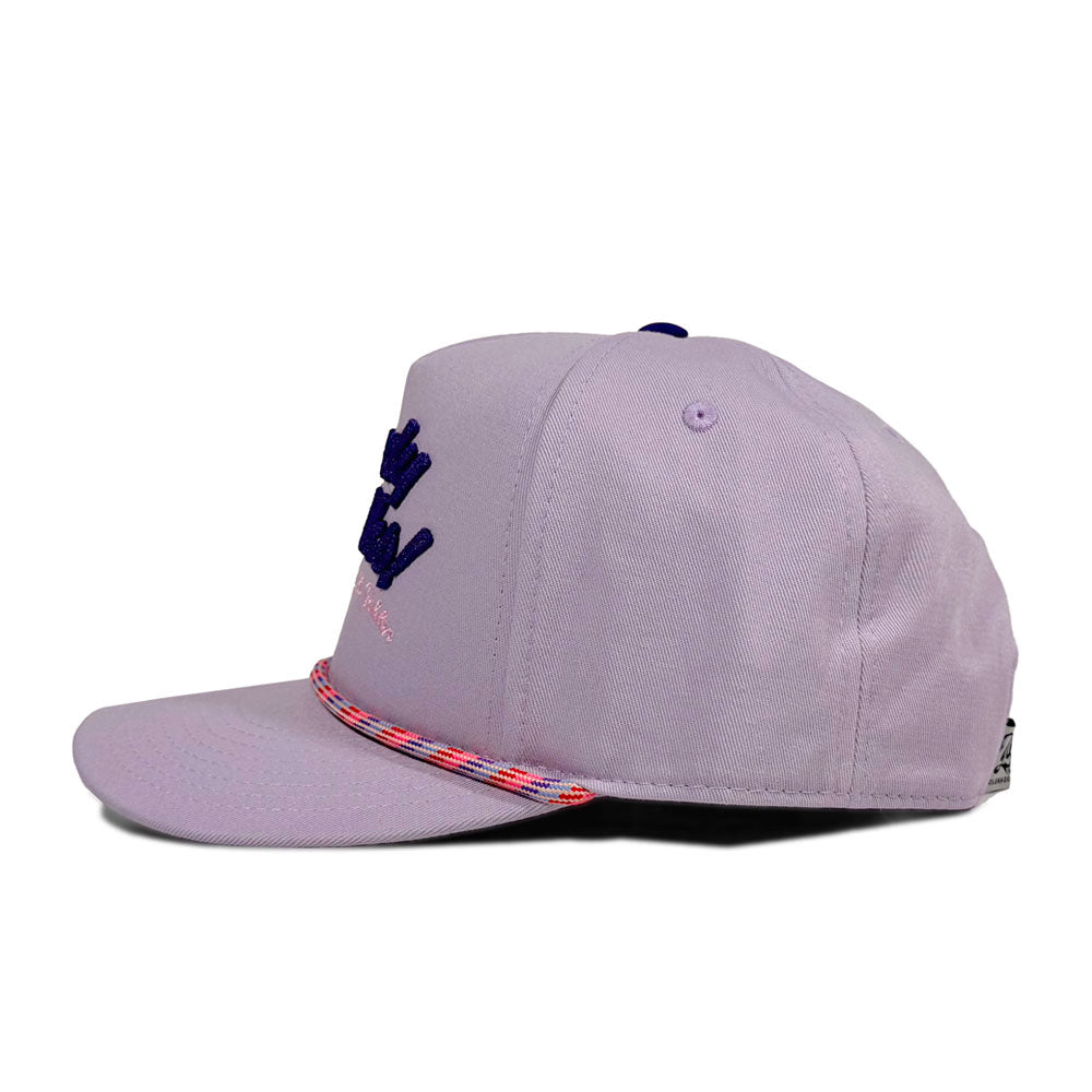 Howdy Golden Purple Trucker Hat