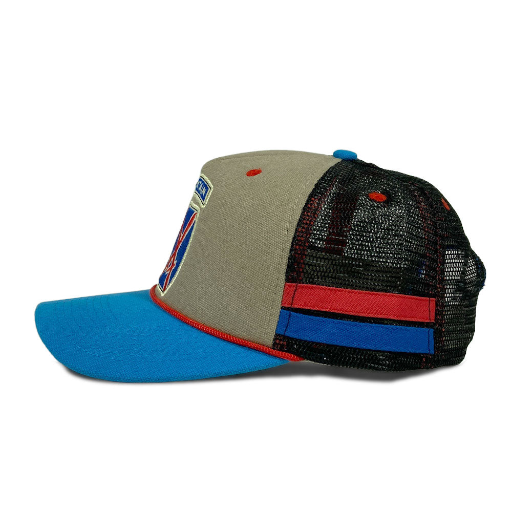 Retro 10th Mountain Division Trucker Hat