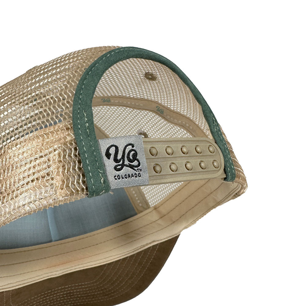Stay Golden™ Steel Blue Trucker Hat