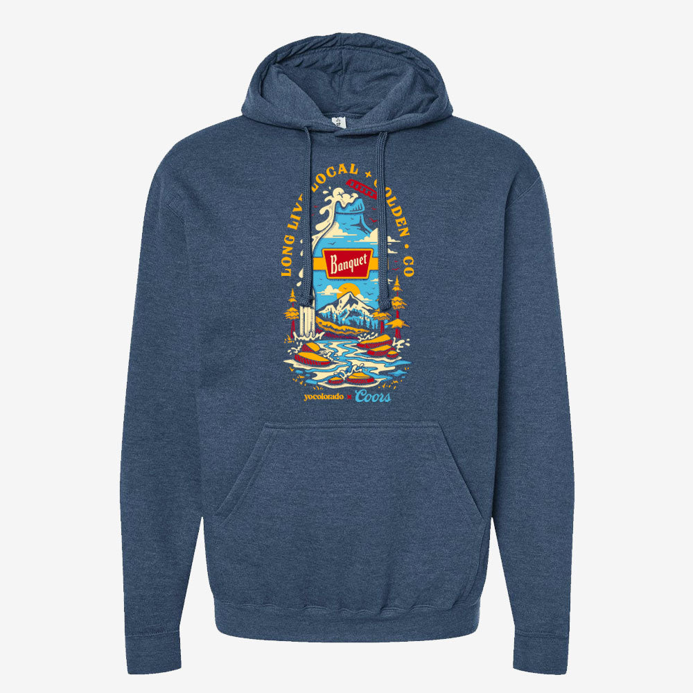 Coors Banquet x YoColorado Bottle Hoodie - LIMITED EDITION