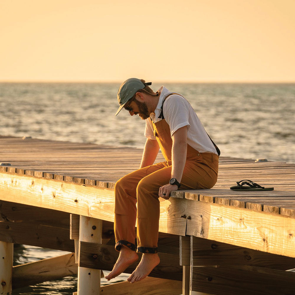 Men's Jethro Overall in Goldenrod