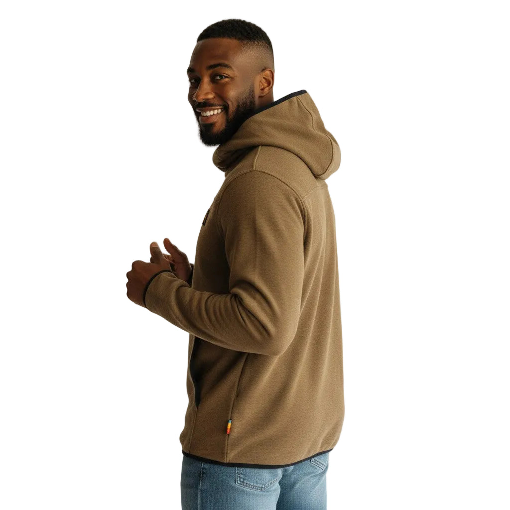 Unisex Happy Camper Fleece Hoodie