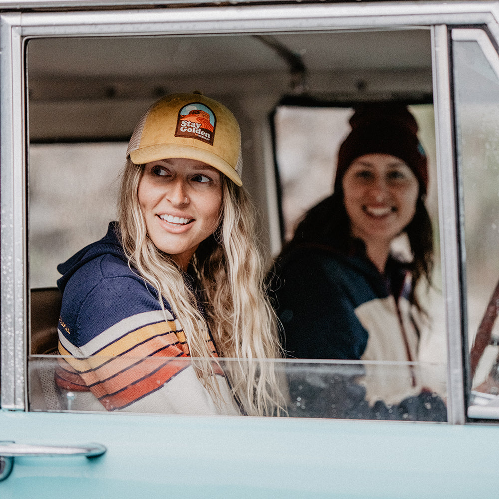 Stay Golden™ Gold Trucker Hat