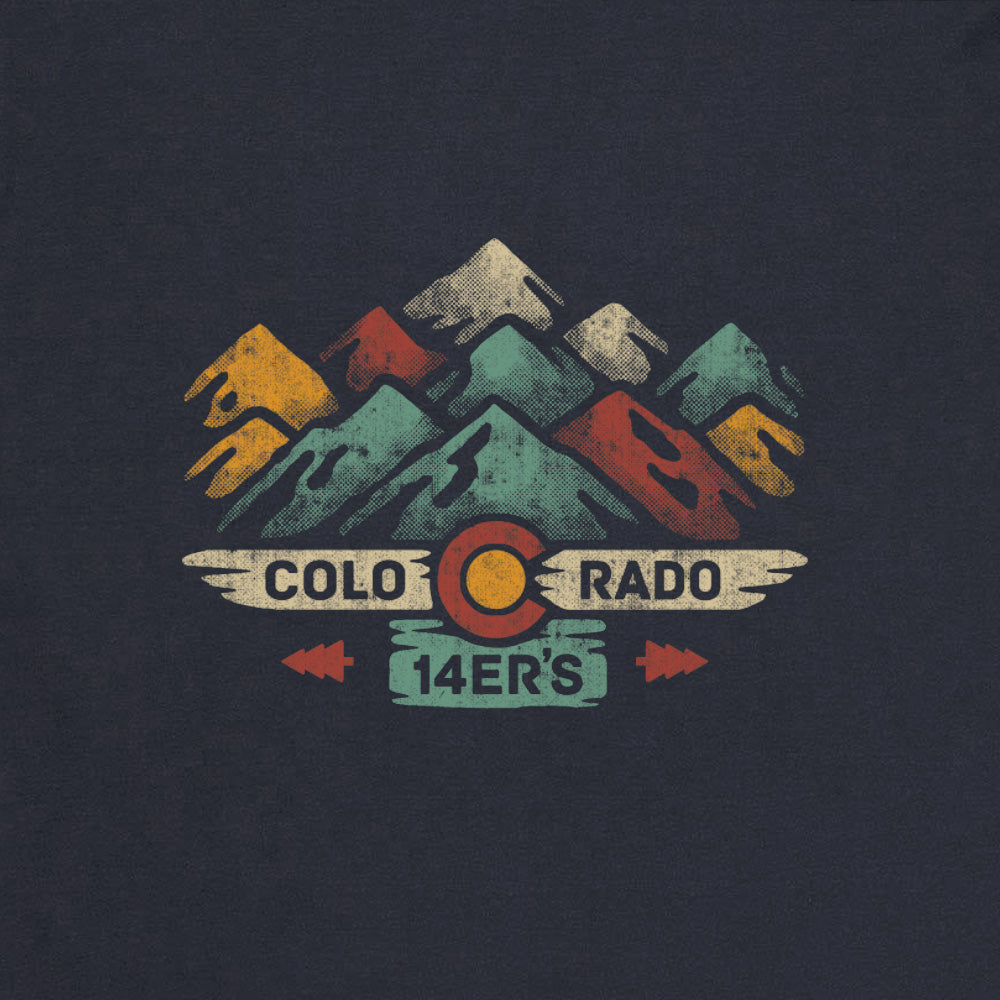 Unisex Colorado 14ers Long Sleeve Shirt