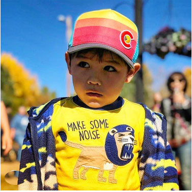 Kids' Sunset Fader Trucker Hat