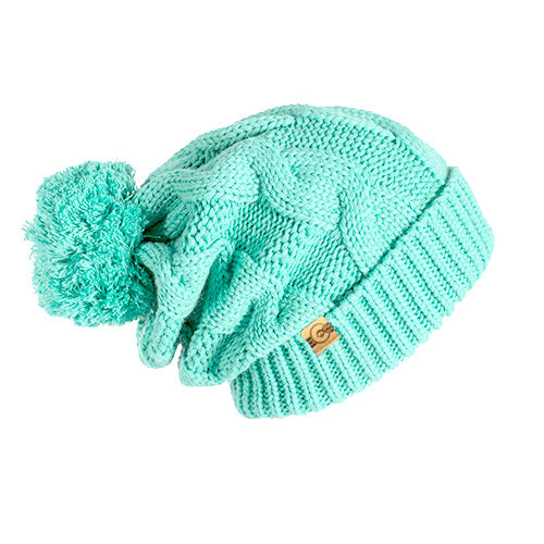 Womens Aprés Pom Beanie