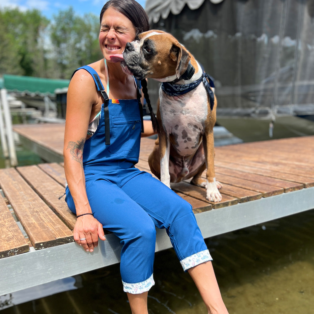 Women's Flamingo All Day Overalls