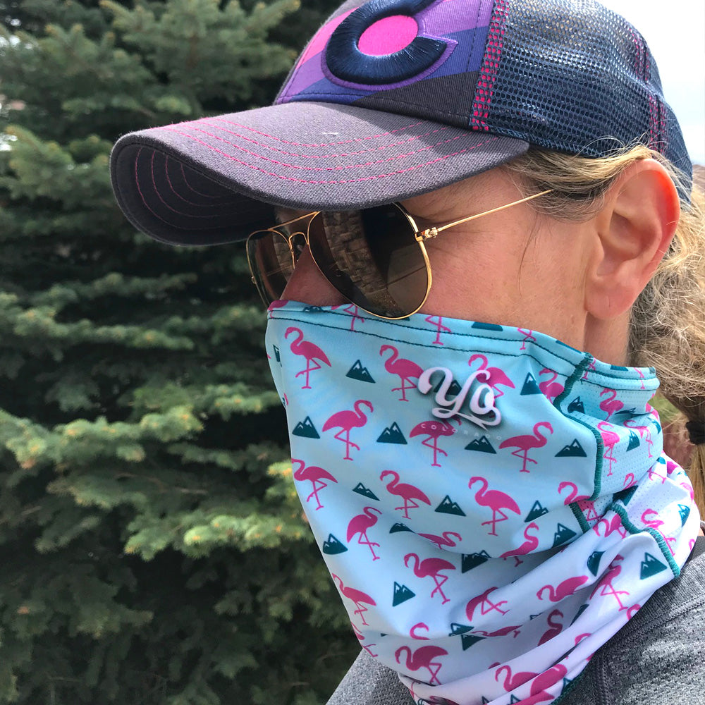 Flamingo Summit Sunshield Multi-Purpose Face Mask