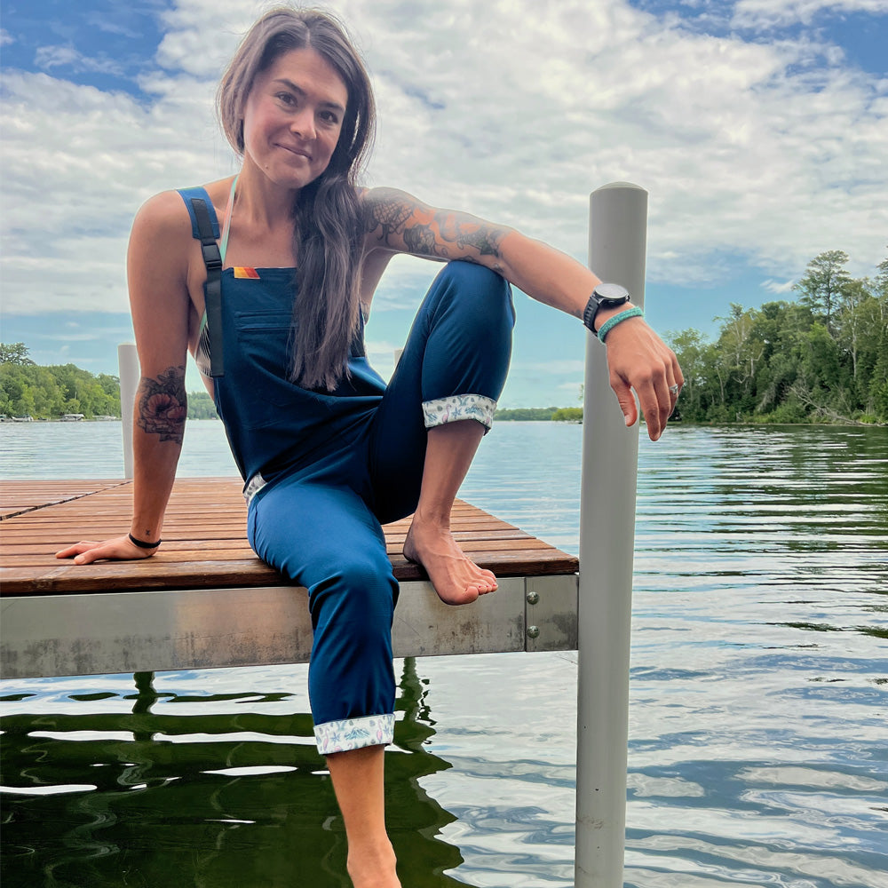 Women's Flamingo All Day Overalls